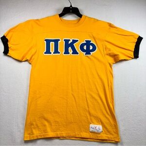Vintage Pi Kappa Phi Greek Fraternity Large 80’s Single Stitch Eagle Sportswear